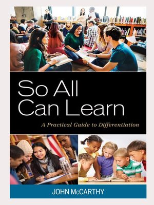 cover image of So All Can Learn